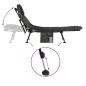 vidaXL Tumbona de pesca patas para barro ajustables plegable camuflaje vidaXL Tumbona de pesca patas para barro ajustables plegable camuflaje