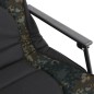 vidaXL Tumbona de pesca patas para barro ajustables plegable camuflaje vidaXL Tumbona de pesca patas para barro ajustables plegable camuflaje