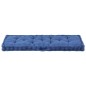 vidaXL Cojín para palés algodón azul claro 120x40x7 cm vidaXL Cojín para palés algodón azul claro 120x40x7 cm