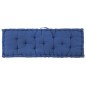 vidaXL Cojín para palés algodón azul claro 120x40x7 cm vidaXL Cojín para palés algodón azul claro 120x40x7 cm