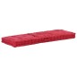 vidaXL Cojines para muebles de palés 2 unidades algodón burdeos vidaXL Cojines para muebles de palés 2 unidades algodón burdeos
