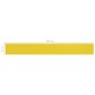 vidaXL Toldo para balcón HDPE amarillo 75x600 cm vidaXL Toldo para balcón HDPE amarillo 75x600 cm