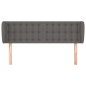 vidaXL Cabecero de cuero sintético gris 147x23x78/88 cm vidaXL Cabecero de cuero sintético gris 147x23x78/88 cm