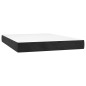 vidaXL Cama box spring con colchón terciopelo negro 140x190 cm vidaXL Cama box spring con colchón terciopelo negro 140x190 cm