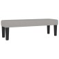 vidaXL Cama box spring con colchón tela gris claro 160x200 cm vidaXL Cama box spring con colchón tela gris claro 160x200 cm