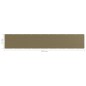 vidaXL Toldo para balcón HDPE gris taupe 90x500 cm vidaXL Toldo para balcón HDPE gris taupe 90x500 cm