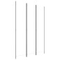 vidaXL Biombo divisor de 3 paneles de tela blanco 150x220 cm vidaXL Biombo divisor de 3 paneles de tela blanco 150x220 cm