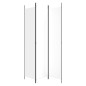 vidaXL Biombo divisor de 3 paneles de tela blanco 150x220 cm vidaXL Biombo divisor de 3 paneles de tela blanco 150x220 cm