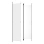 vidaXL Biombo divisor de 3 paneles de tela blanco 150x220 cm vidaXL Biombo divisor de 3 paneles de tela blanco 150x220 cm