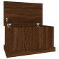 vidaXL Baúl almacenaje madera contrachapada roble marrón 70x40x38 cm vidaXL Baúl almacenaje madera contrachapada roble marrón 70x40x38 cm