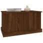 vidaXL Baúl almacenaje madera contrachapada roble marrón 70x40x38 cm vidaXL Baúl almacenaje madera contrachapada roble marrón 70x40x38 cm