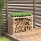 vidaXL Soporte para leña de exterior madera maciza pino 108x52x74 cm vidaXL Soporte para leña de exterior madera maciza pino 108x52x74 cm