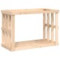 vidaXL Soporte para leña de exterior madera maciza pino 108x52x74 cm vidaXL Soporte para leña de exterior madera maciza pino 108x52x74 cm