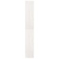 vidaXL Estantería/divisor de espacios madera pino blanco 40x30x199 cm vidaXL Estantería/divisor de espacios madera pino blanco 40x30x199 cm