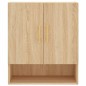 vidaXL Armario de pared madera de ingeniería roble Sonoma 60x31x70 cm vidaXL Armario de pared madera de ingeniería roble Sonoma 60x31x70 cm