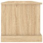 vidaXL Baúl almacenaje madera contrachapada roble sonoma 70x40x38 cm vidaXL Baúl almacenaje madera contrachapada roble sonoma 70x40x38 cm