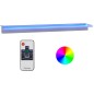 vidaXL Fuente cascada con LED RGB acero inoxidable 108 cm vidaXL Fuente cascada con LED RGB acero inoxidable 108 cm