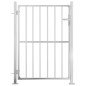 vidaXL Puerta de jardín de acero inoxidable 100x125 cm vidaXL Puerta de jardín de acero inoxidable 100x125 cm