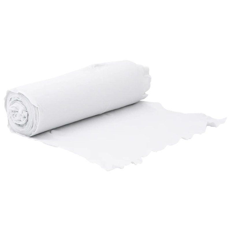 vidaXL Membrana geotextil fibra de poliéster blanco 1x10 m vidaXL Membrana geotextil fibra de poliéster blanco 1x10 m