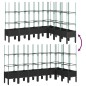 vidaXL Jardinera con enrejado PP negro 200x160x142,5 cm vidaXL Jardinera con enrejado PP negro 200x160x142,5 cm