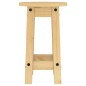 vidaXL Taburetes altos de cocina 2 uds madera maciza de pino vidaXL Taburetes altos de cocina 2 uds madera maciza de pino