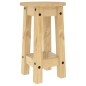 vidaXL Taburetes altos de cocina 2 uds madera maciza de pino vidaXL Taburetes altos de cocina 2 uds madera maciza de pino