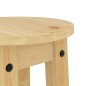 vidaXL Taburetes altos de cocina 2 uds madera maciza de pino vidaXL Taburetes altos de cocina 2 uds madera maciza de pino