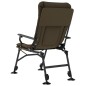 vidaXL Silla de pesca con reposabrazos plegable taupe vidaXL Silla de pesca con reposabrazos plegable taupe