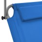 vidaXL Tumbona plegable con toldo y ruedas acero gris vidaXL Tumbona plegable con toldo y ruedas acero gris