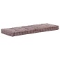 vidaXL Cojines para muebles de palés 2 unidades algodón gris taupe vidaXL Cojines para muebles de palés 2 unidades algodón gris taupe