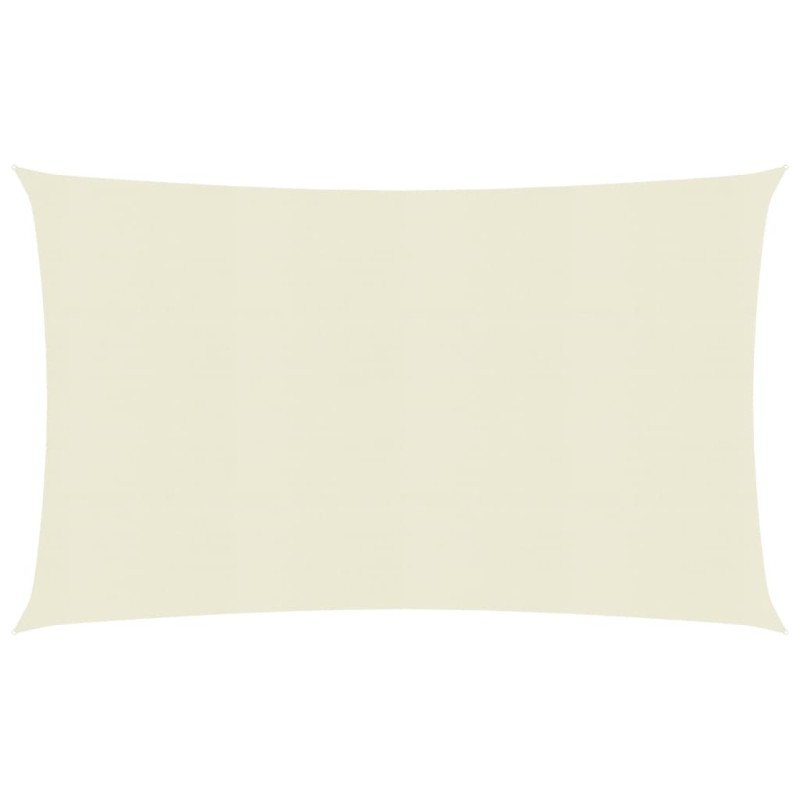 vidaXL Toldo de vela crema HDPE 160 g/m² 2,5x4 m vidaXL Toldo de vela crema HDPE 160 g/m² 2,5x4 m