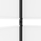 vidaXL Biombo divisor de 5 paneles de tela blanco 250x180 cm vidaXL Biombo divisor de 5 paneles de tela blanco 250x180 cm