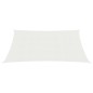 vidaXL Toldo de vela blanco HDPE 160 g/m² 4x5 m vidaXL Toldo de vela blanco HDPE 160 g/m² 4x5 m