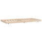 vidaXL Estructura de cama madera maciza de pino 90x200 cm vidaXL Estructura de cama madera maciza de pino 90x200 cm