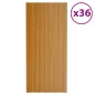 vidaXL Panel de tejado acero galvanizado color madera 36 uds 100x45 cm vidaXL Panel de tejado acero galvanizado color madera 36 uds 100x45 cm