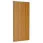 vidaXL Panel de tejado acero galvanizado color madera 36 uds 100x45 cm vidaXL Panel de tejado acero galvanizado color madera 36 uds 100x45 cm