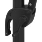 vidaXL Sombrilla de 4 niveles con poste aluminio negro 250x250 cm vidaXL Sombrilla de 4 niveles con poste aluminio negro 250x250 cm