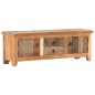 vidaXL Mueble para TV madera de acacia y madera reciclada 120x30x40 cm