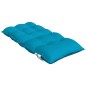 vidaXL Cojines para silla respaldo bajo 2 uds tela Oxford azul claro vidaXL Cojines para silla respaldo bajo 2 uds tela Oxford azul claro