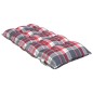 vidaXL Cojines para silla respaldo bajo 6 uds tela Oxford cuadros rojo vidaXL Cojines para silla respaldo bajo 6 uds tela Oxford cuadros rojo