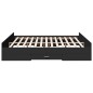 vidaXL Estructura cama con cajones madera ingeniería negra 180x200 cm vidaXL Estructura cama con cajones madera ingeniería negra 180x200 cm