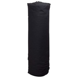 vidaXL Membrana geotextil fibra de poliéster negro 1x150 m