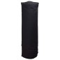 vidaXL Membrana geotextil fibra de poliéster negro 1x150 m vidaXL Membrana geotextil fibra de poliéster negro 1x150 m