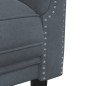 vidaXL Juego de sofás 2 piezas terciopelo gris oscuro vidaXL Juego de sofás 2 piezas terciopelo gris oscuro