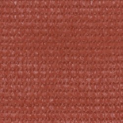 vidaXL Toldo para balcón HDPE terracota 90x300 cm 