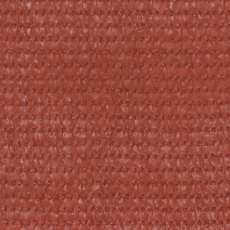 vidaXL Toldo para balcón HDPE terracota 90x300 cm 