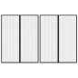 vidaXL Mosquiteras para puerta bloque magnético 2 uds negro 230x160 cm vidaXL Mosquiteras para puerta bloque magnético 2 uds negro 230x160 cm