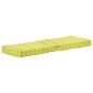 vidaXL Cojines para muebles de palés 2 unidades algodón verde vidaXL Cojines para muebles de palés 2 unidades algodón verde
