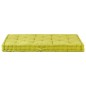 vidaXL Cojines para muebles de palés 2 unidades algodón verde vidaXL Cojines para muebles de palés 2 unidades algodón verde