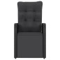 vidaXL Set comedor de jardín 11 piezas y cojines ratán sintético negro vidaXL Set comedor de jardín 11 piezas y cojines ratán sintético negro